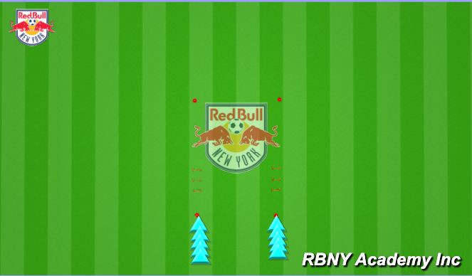 Football/Soccer Session Plan Drill (Colour): Athletic Development