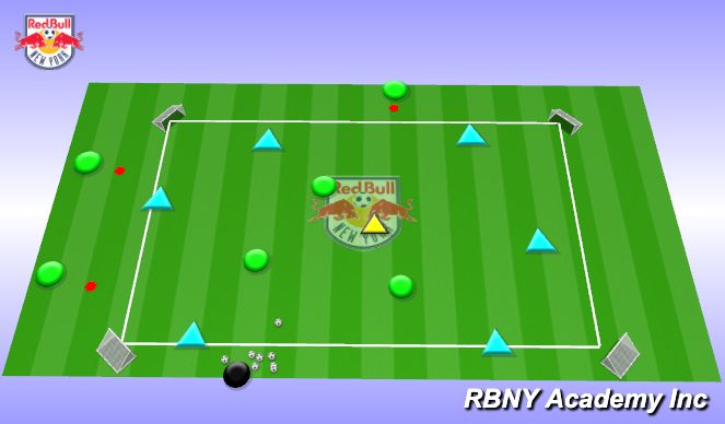 Football/Soccer Session Plan Drill (Colour): Liverpool Rondo