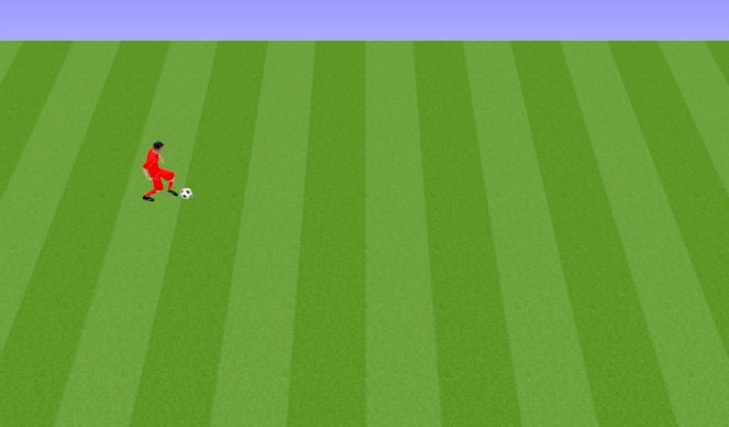 Football/Soccer Session Plan Drill (Colour): Animation 1