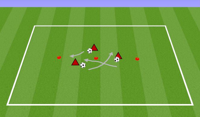 Football/Soccer Session Plan Drill (Colour): Screen 1