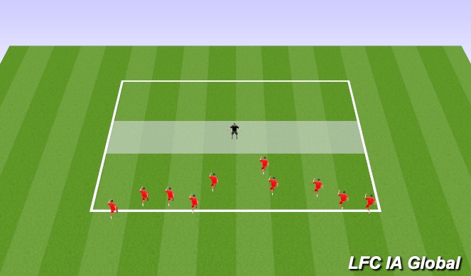 Football/Soccer Session Plan Drill (Colour): Athletic Development