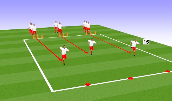Football/Soccer Session Plan Drill (Colour): Screen 1