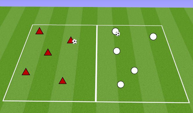 Football/Soccer Session Plan Drill (Colour): UK PASSING