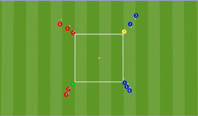 Football/Soccer Session Plan Drill (Colour): COOL DOWN