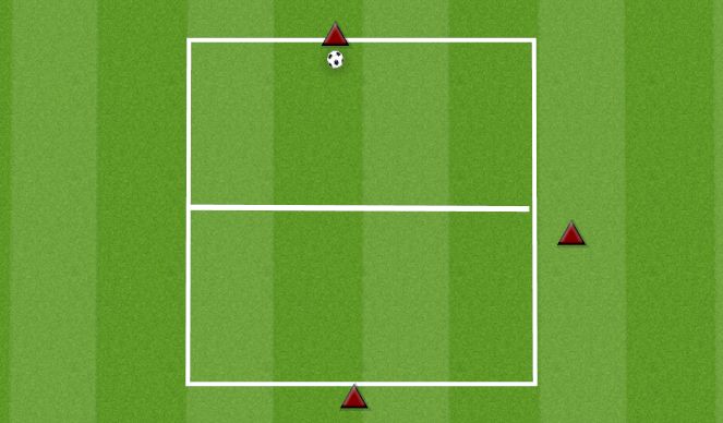 Football/Soccer Session Plan Drill (Colour): STATIONARY NEUTRAL