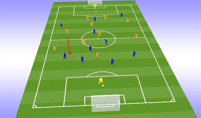 Football/Soccer Session Plan Drill (Colour): Screen 2
