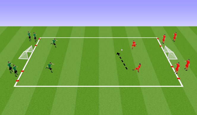Football/Soccer Session Plan Drill (Colour): Screen 3
