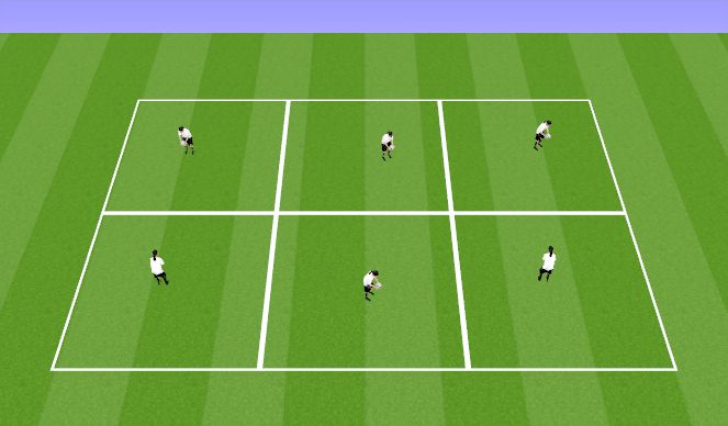 Football/Soccer Session Plan Drill (Colour): Partner Technical: First Touch Aerial