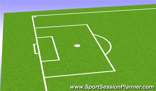 Football/Soccer Session Plan Drill (Colour): scrimmage