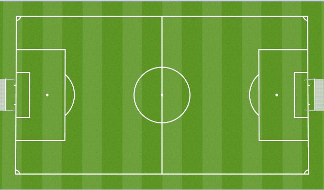 Football/Soccer Session Plan Drill (Colour): Aerobic Power Fitness with Ball