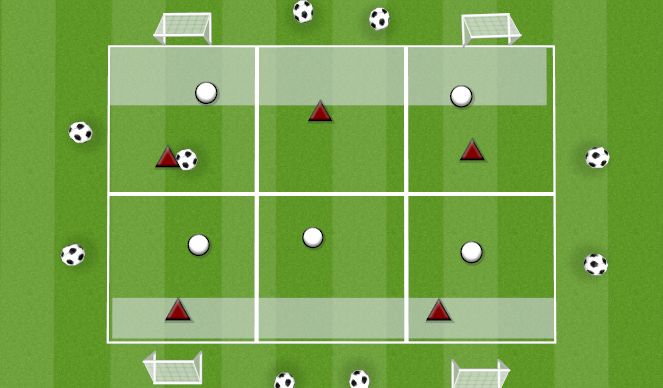 Football/Soccer Session Plan Drill (Colour): DIEGO SIMEONE 4V4+2