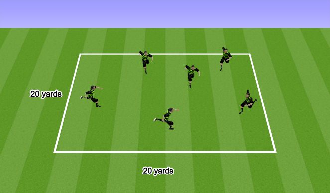 Football/Soccer Session Plan Drill (Colour): Screen 1