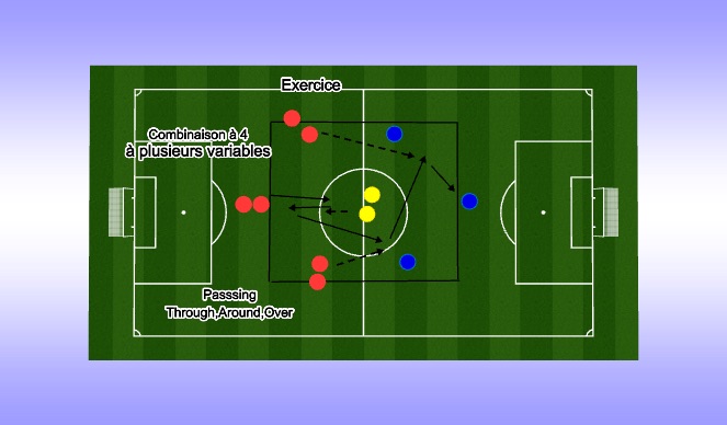 Football/Soccer Session Plan Drill (Colour): Screen 1