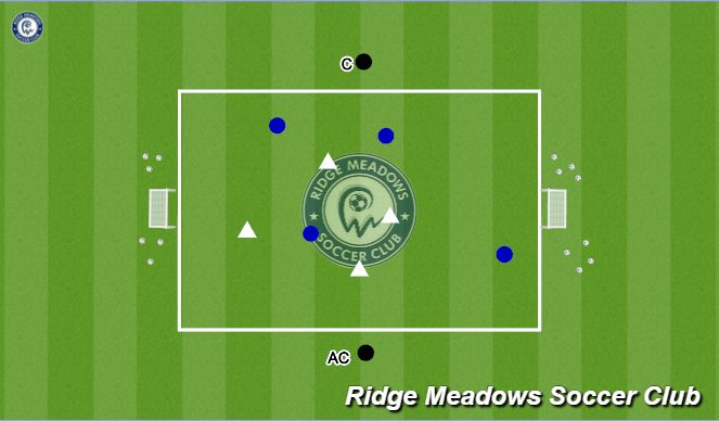 Football/Soccer Session Plan Drill (Colour): Final Game (20 Minutes)