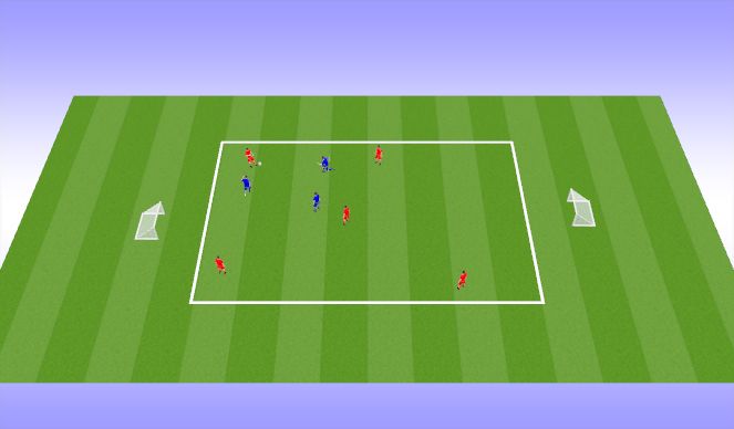 Football/Soccer Session Plan Drill (Colour): Screen 1