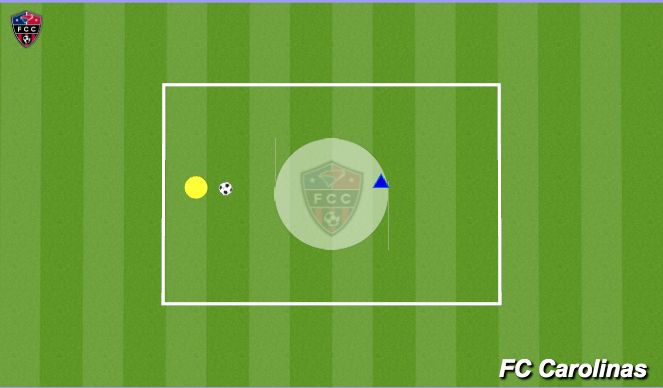 Football/Soccer Session Plan Drill (Colour): Animation 1