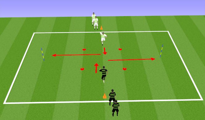 Football/Soccer Session Plan Drill (Colour): Screen 5