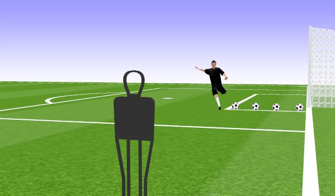 Football/Soccer Session Plan Drill (Colour): Screen 1