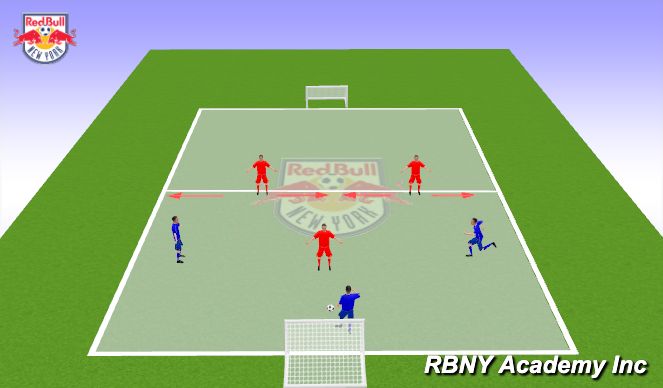 Football/Soccer Session Plan Drill (Colour): Main Theme