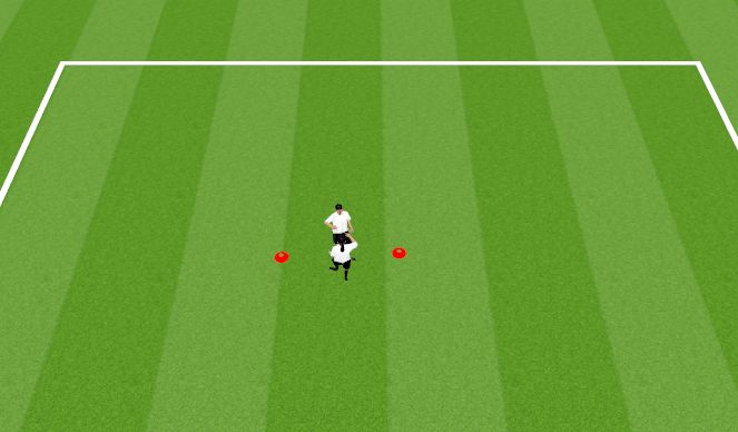 Football/Soccer Session Plan Drill (Colour): Tackling Technique