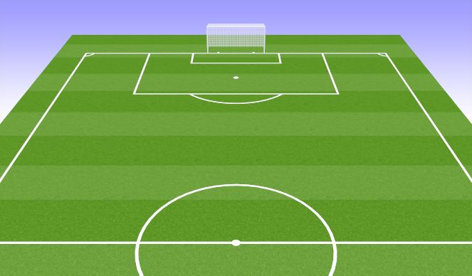 Football/Soccer Session Plan Drill (Colour): Cool Down