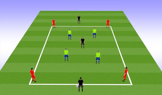 Football/Soccer Session Plan Drill (Colour): Screen 5