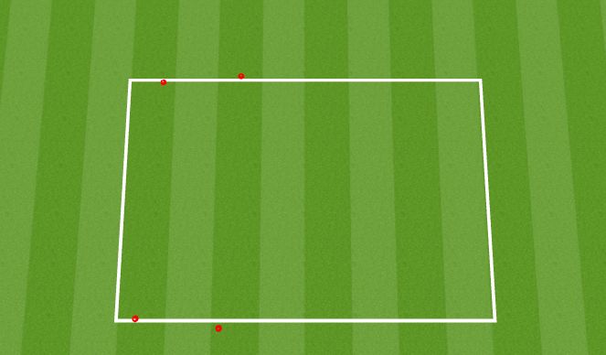 Football/Soccer Session Plan Drill (Colour): Warm up