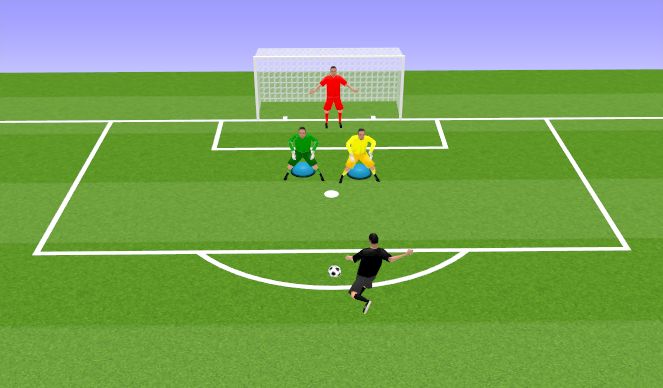 Football/Soccer Session Plan Drill (Colour): תרגיל 2
