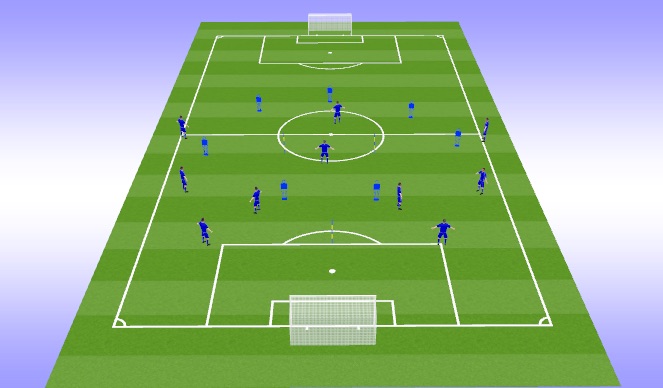 Football/Soccer Session Plan Drill (Colour): Screen 1