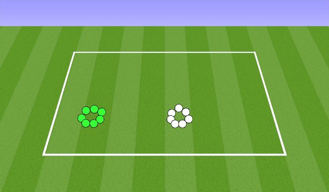 Football/Soccer Session Plan Drill (Colour): Team Building 1