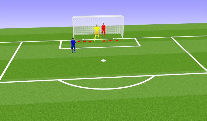 Football/Soccer Session Plan Drill (Colour): חימום 1