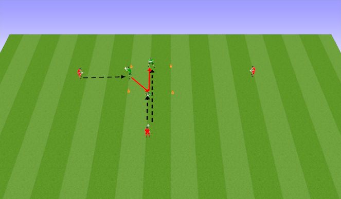 Football/Soccer Session Plan Drill (Colour): Screen 1
