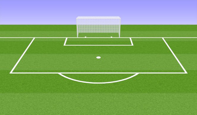 Football/Soccer Session Plan Drill (Colour): Open Play