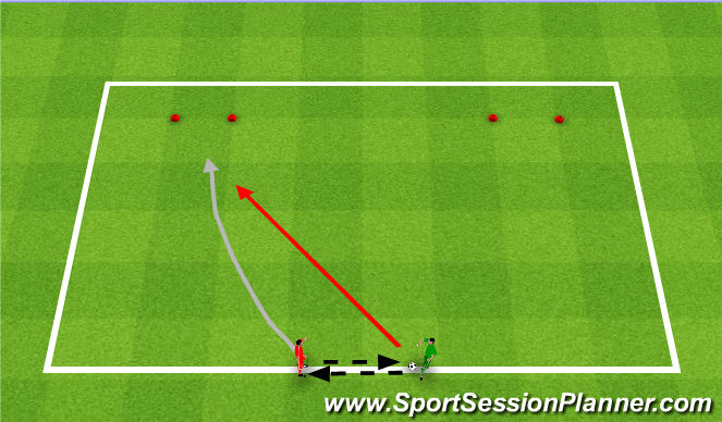 Football/Soccer Session Plan Drill (Colour): Screen 1