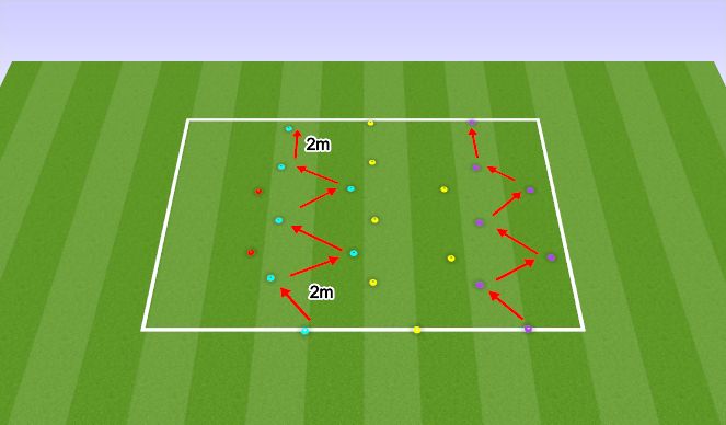 Fútbol Ejercicio del Plan de Sesiones (Color): Screen 3