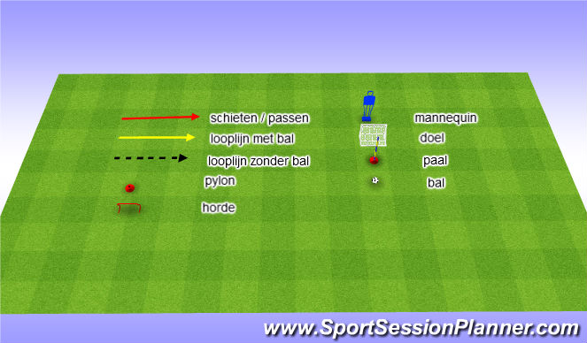 Football/Soccer Session Plan Drill (Colour): Screen 1