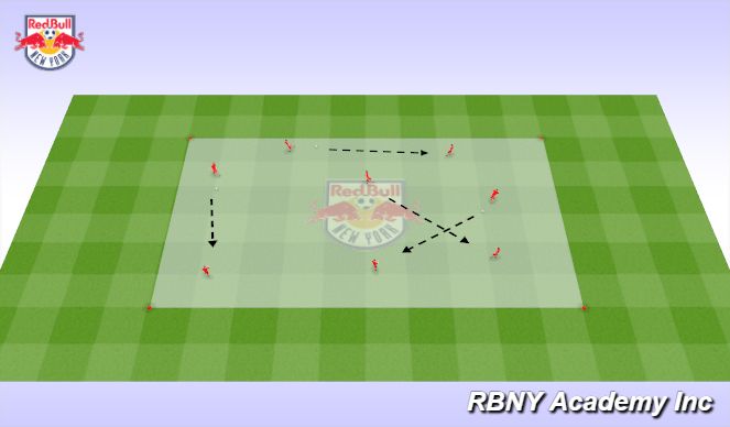 Football/Soccer Session Plan Drill (Colour): Introduction
