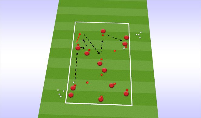 Football/Soccer Session Plan Drill (Colour): Screen 2