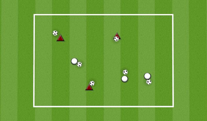 Football/Soccer Session Plan Drill (Colour): TEAM VS TEAM