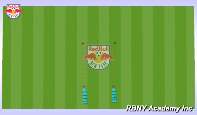 Football/Soccer Session Plan Drill (Colour): Athletic Development