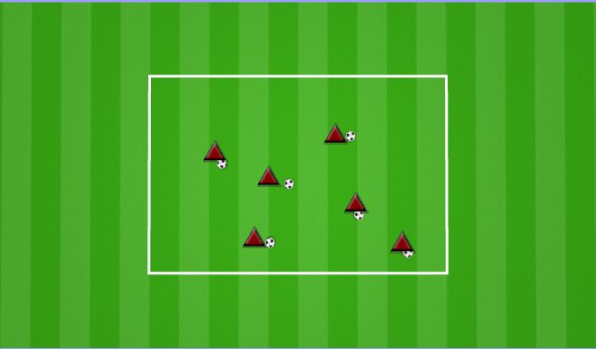 Football/Soccer Session Plan Drill (Colour): DRIBBLING MOVES WEEK #5