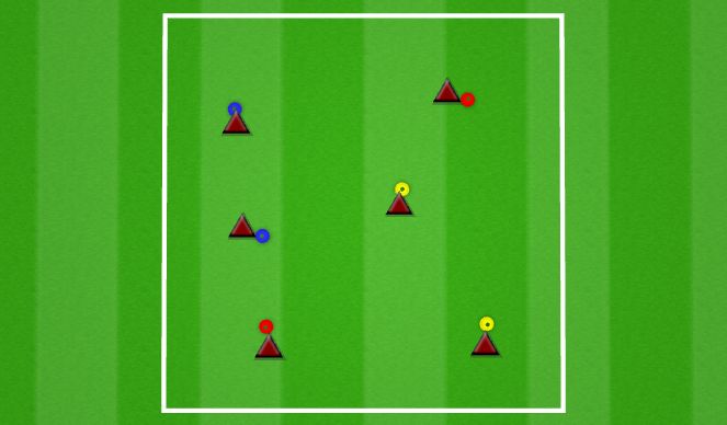 Football/Soccer Session Plan Drill (Colour): OLE