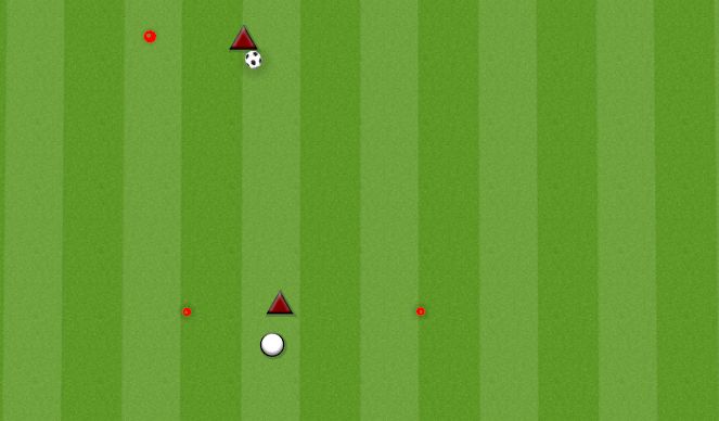 Football/Soccer Session Plan Drill (Colour): CHECKING