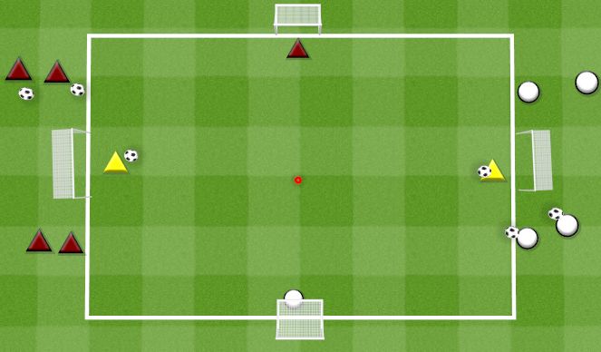 Football/Soccer Session Plan Drill (Colour): Animation 6