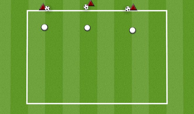 Football/Soccer Session Plan Drill (Colour): SHADOW DEFENDING