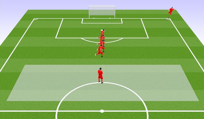 Football/Soccer Session Plan Drill (Colour): Emma