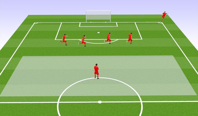 Football/Soccer Session Plan Drill (Colour): Leanne