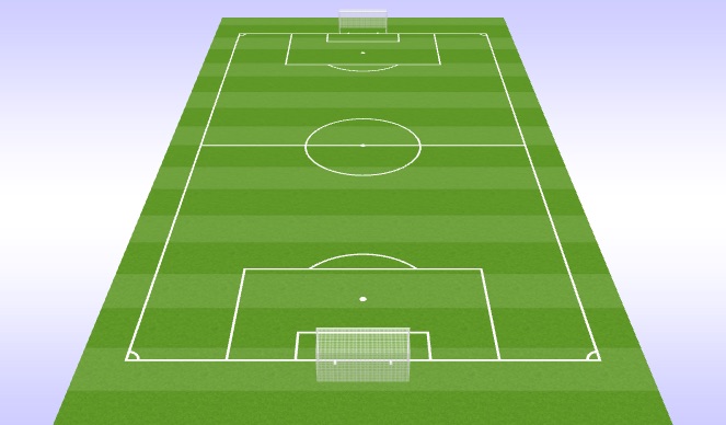 Football/Soccer Session Plan Drill (Colour): Free Play