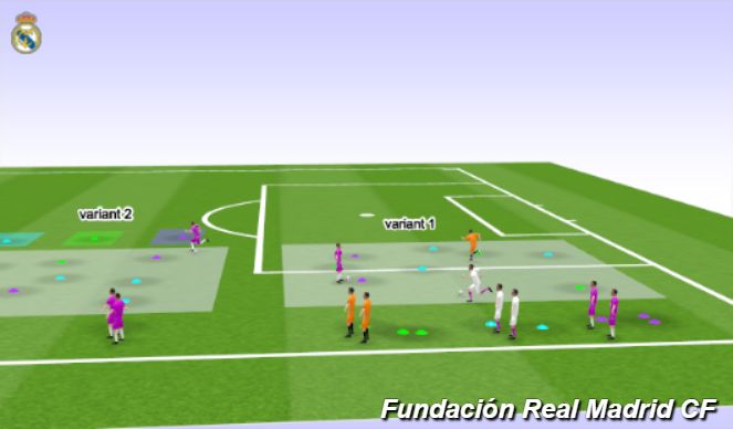 Football/Soccer Session Plan Drill (Colour): COLOUR RUNS