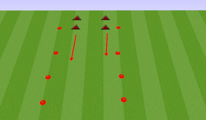 Football/Soccer Session Plan Drill (Colour): WARM UP: FIFA 11